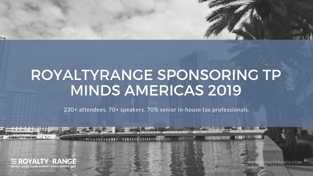 RoyaltyRange sponsoring TP Minds Americas 2019 RoyaltyRange